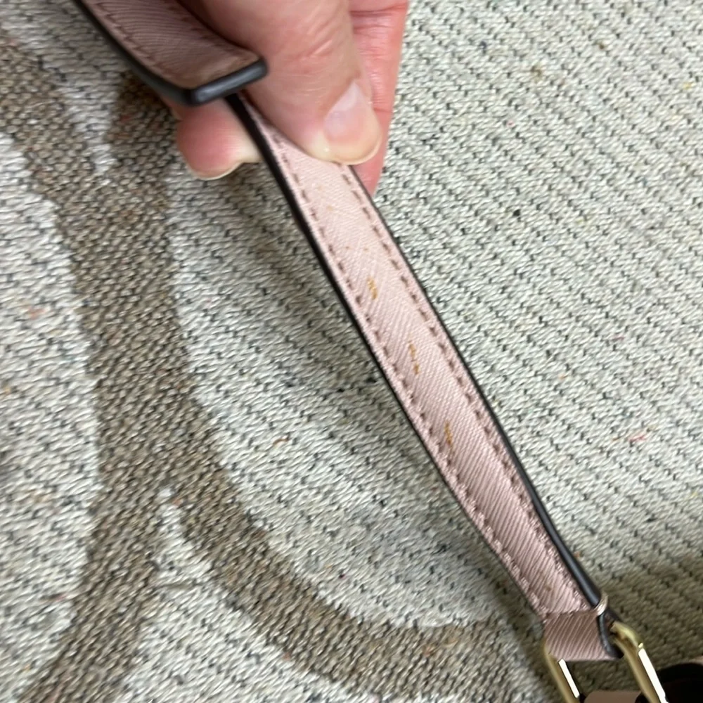 Kate Spade Laurel Way Jeweled Large Carsen Warm Vellum Crossbody bag